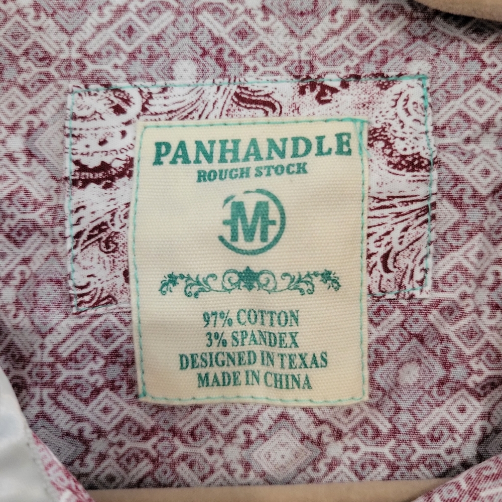 Panhandle Rough Stock Ladies Medallion Print Long Sleeve Shirt Cowgirl Rodeo - Picture 4 of 5